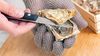 
                    oyster knife triangle very easy to use