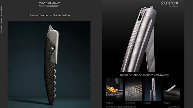 
                    CeCo ltd. - world-of-knives.ch & sknife ltd complete catalogues with price lists