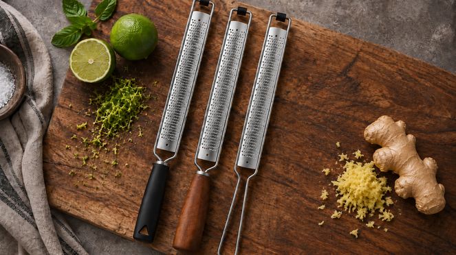 
                    Die Zesterreibe ist auch als Zesterreibe Gastro und Pflaume erhältlich