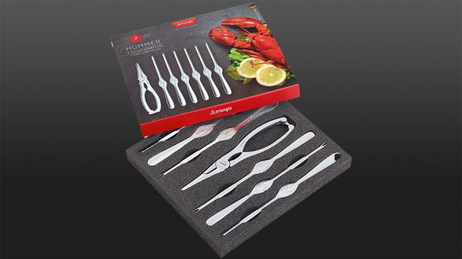 
                    triangle lobster set 7 pieces made from triangle in Solingen