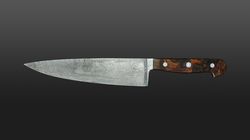 Coltelli da collezione, Coltello da cuoco damasco