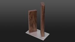 Coltelli Kai , Blocco coltelli legno di noce