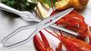 
                    triangle lobster set with lobster scissors and 6 lobster forks