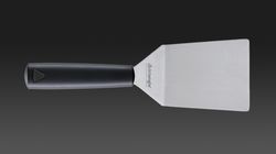 Acier inoxydable, spatule coudée 12 cm