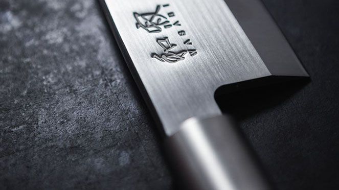 
                    Santoku Wasabi avec logo Wasabi