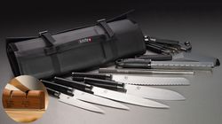Coltelli, Messertasche Shun mit Schleifgerät