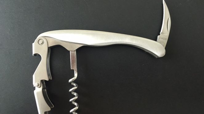 
                    Waiters knife respectively cork screw