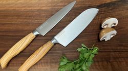 Coltello Santoku, Wok Santoku