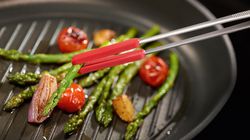 Acciaio inossidabile, Grillpinzette mit Schutz