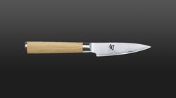Bois de pakka, Couteau d’office Shun White